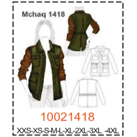 MOLDE CHAQUETAS - MUJER - 2
