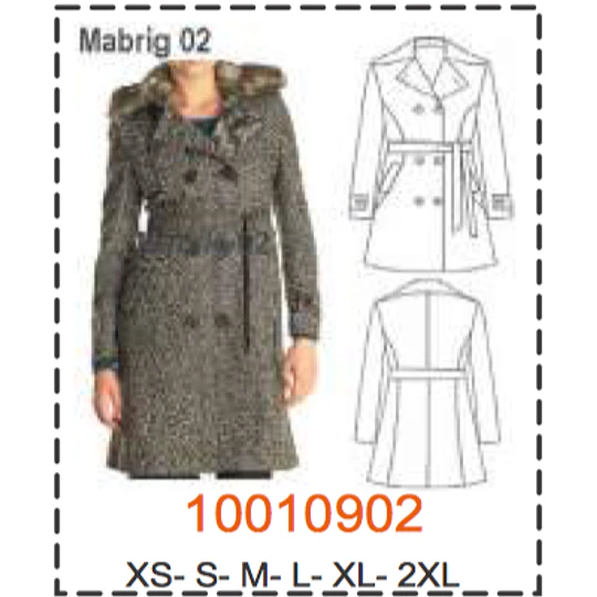 MOLDE ABRIGOS - MUJER - 1