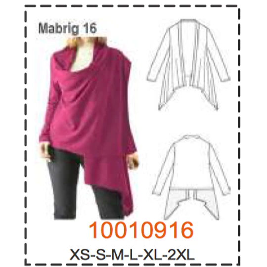 MOLDE ABRIGOS - MUJER - 1