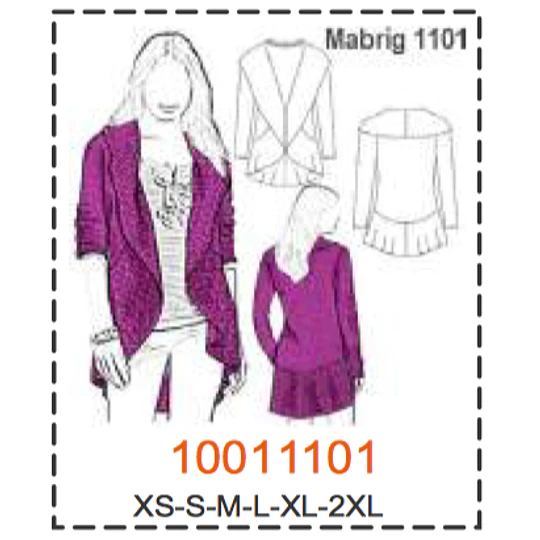 MOLDE ABRIGOS - MUJER - 1