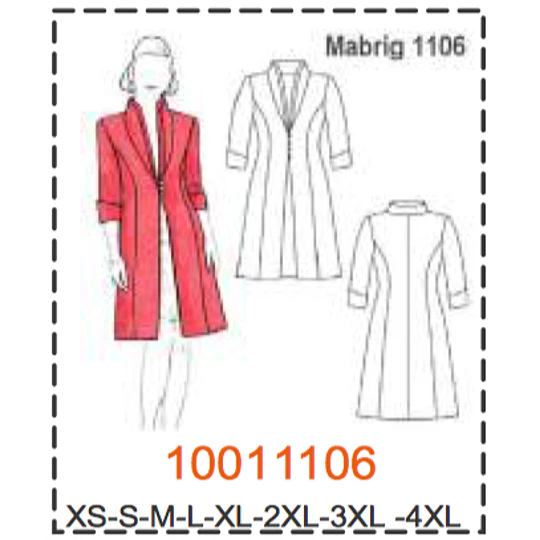 MOLDE ABRIGOS - MUJER - 1