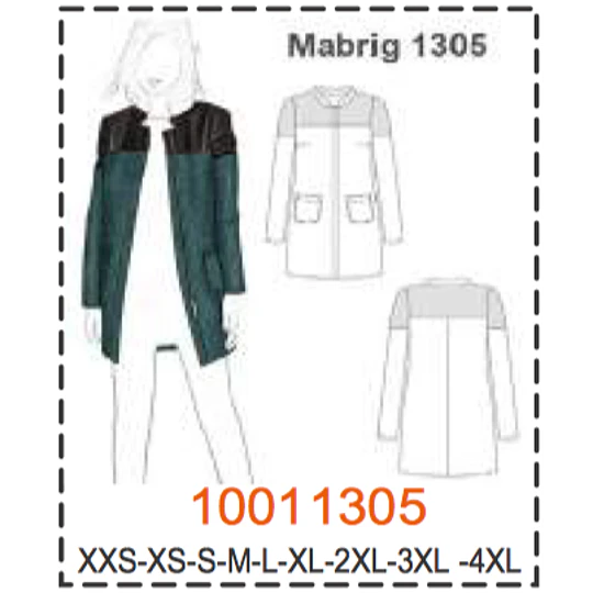 MOLDE ABRIGOS - MUJER - 1