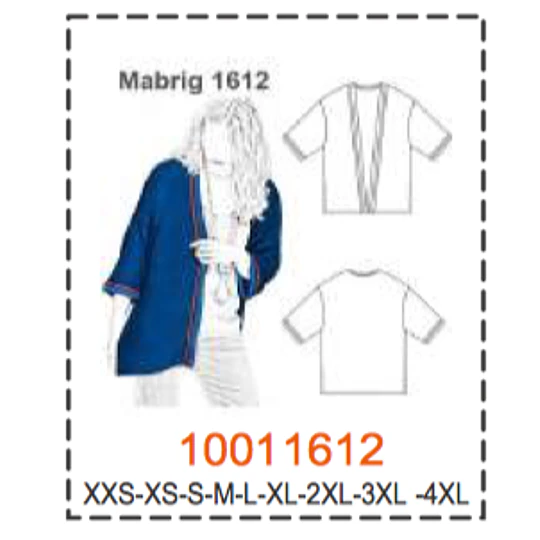 MOLDE ABRIGOS - MUJER - 2
