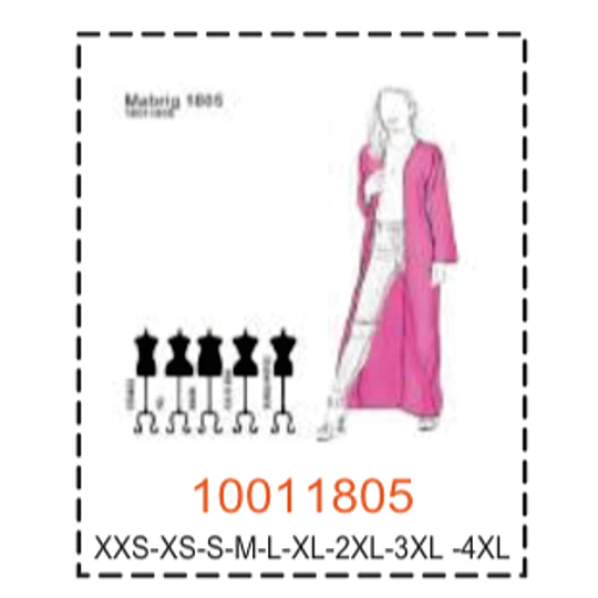 MOLDE ABRIGOS - MUJER - 2