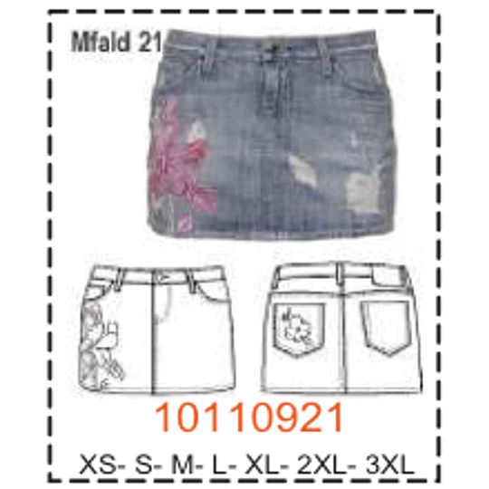 MOLDE FALDAS - MUJER - 1