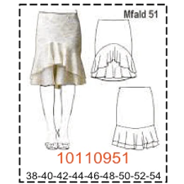 MOLDE FALDAS - MUJER - 2