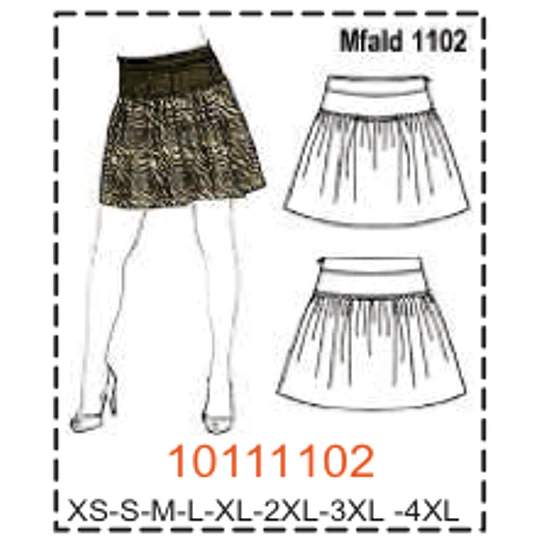 MOLDE FALDAS - MUJER - 2