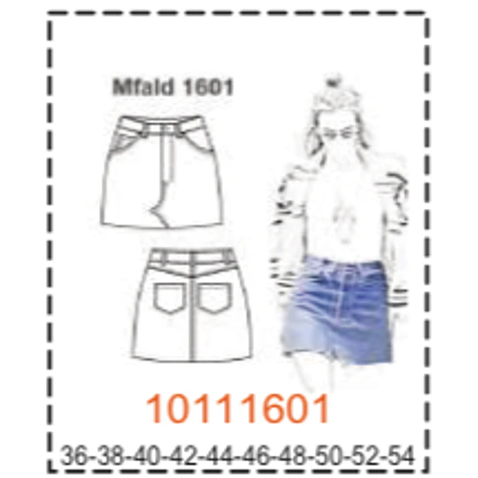 MOLDE FALDAS - MUJER - 2
