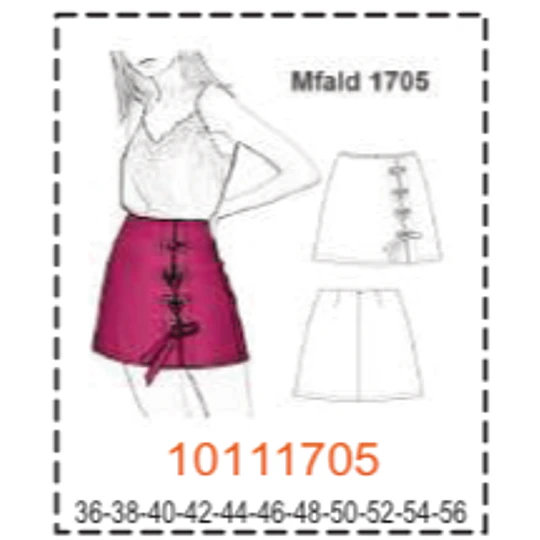 MOLDE FALDAS - MUJER - 2