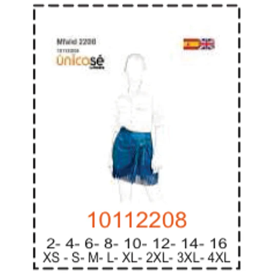 MOLDE FALDAS - NIÑA - MUJER