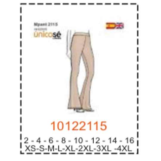 MOLDE PANTALONES - NIÑA - MUJER