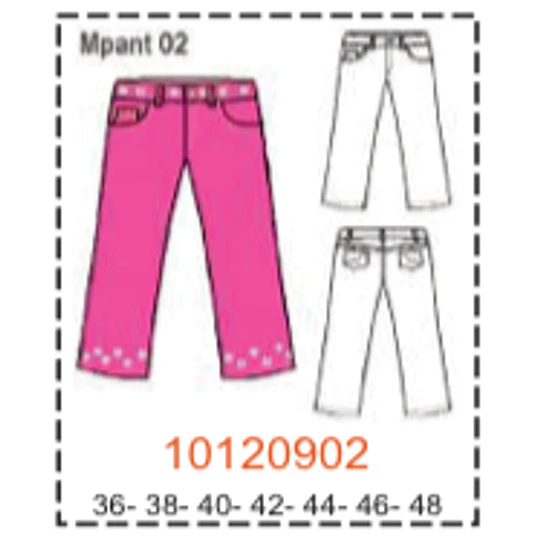 MOLDE PANTALONES - MUJER - 1