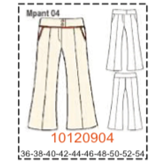 MOLDE PANTALONES - MUJER - 1