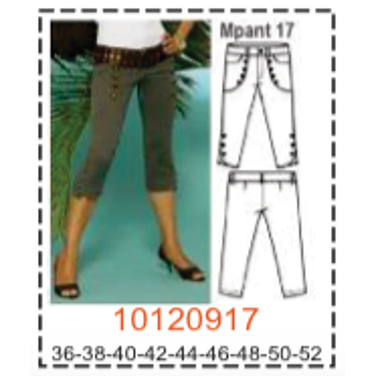 MOLDE PANTALONES - MUJER - 1