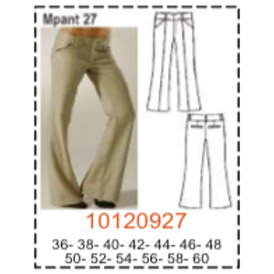 MOLDE PANTALONES - MUJER - 1