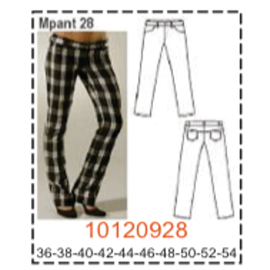 MOLDE PANTALONES - MUJER - 1