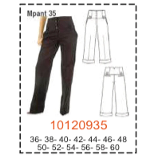 MOLDE PANTALONES - MUJER - 1