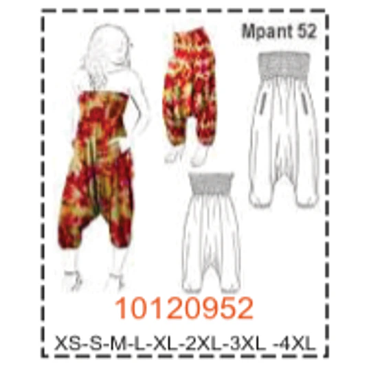 MOLDE PANTALONES MUJER - 2