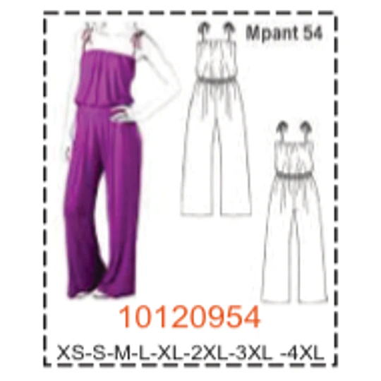 MOLDE PANTALONES MUJER - 2
