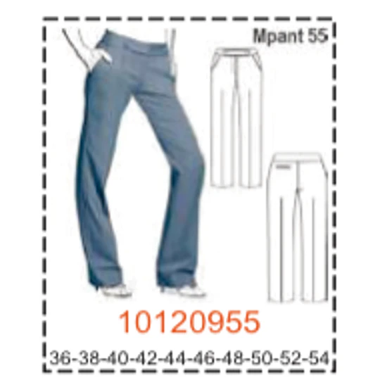 MOLDE PANTALONES MUJER - 2