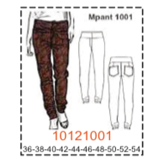 MOLDE PANTALONES MUJER - 2