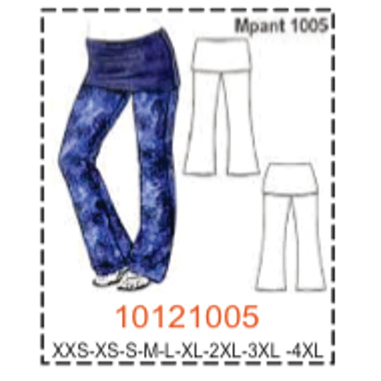 MOLDE PANTALONES MUJER - 2