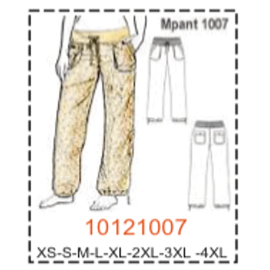 MOLDE PANTALONES MUJER - 2