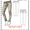 MOLDE PANTALONES MUJER - 2