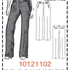 MOLDE PANTALONES MUJER - 2