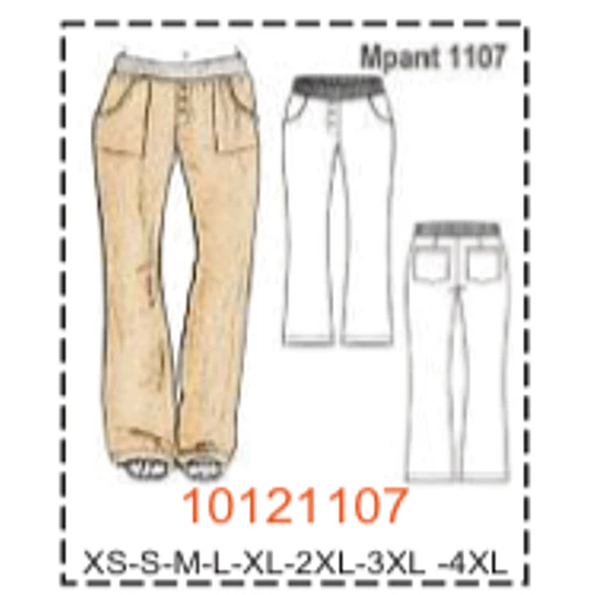 MOLDE PANTALONES MUJER - 2
