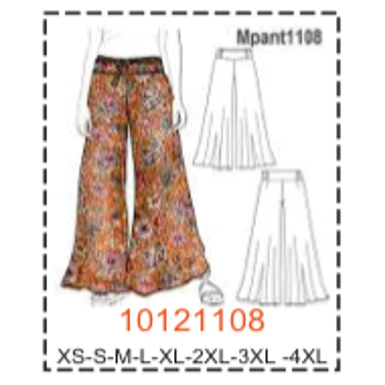 MOLDE PANTALONES MUJER - 2
