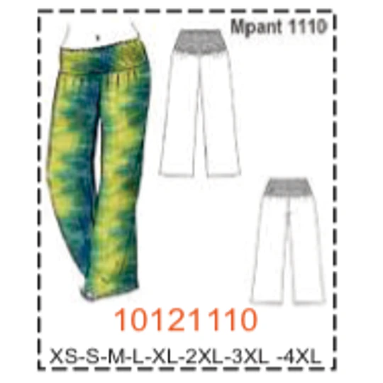 MOLDE PANTALONES MUJER - 2