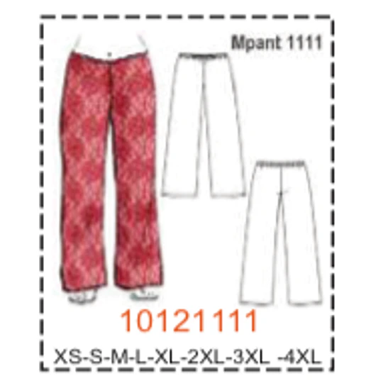 MOLDE PANTALONES MUJER - 2
