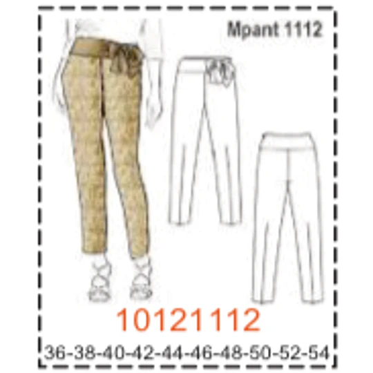 MOLDE PANTALONES MUJER - 2