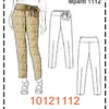 MOLDE PANTALONES MUJER - 2
