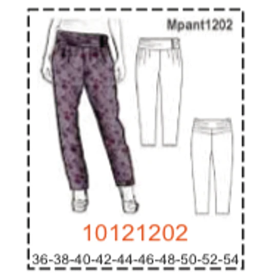 MOLDE PANTALONES MUJER - 2