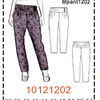 MOLDE PANTALONES MUJER - 2