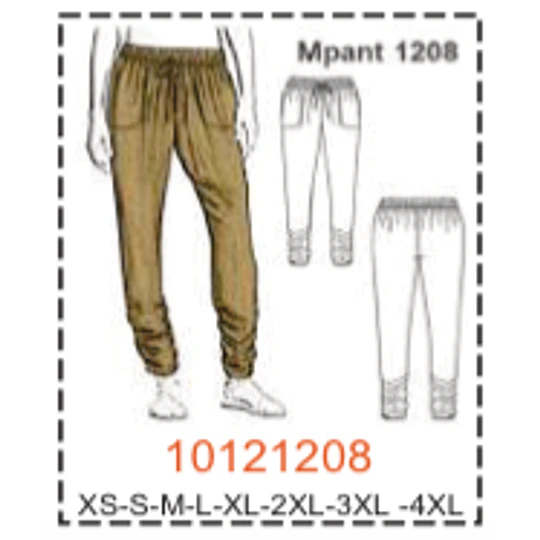 MOLDE PANTALONES MUJER - 2