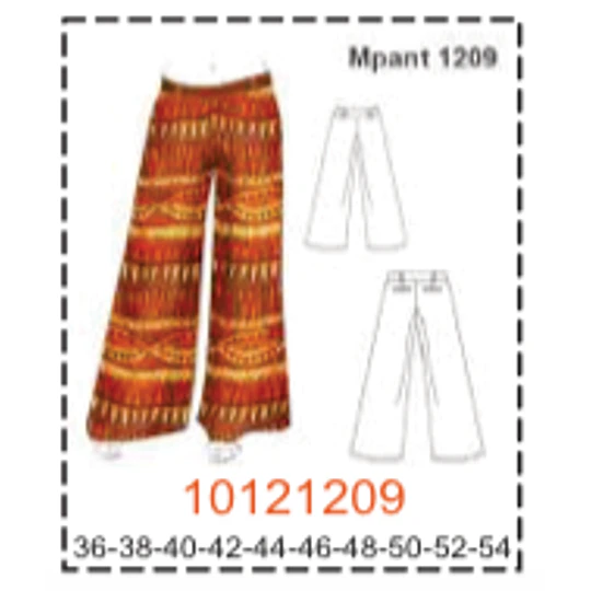 MOLDE PANTALONES MUJER - 2
