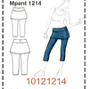 MOLDE PANTALONES MUJER - 2