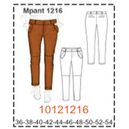 MOLDE PANTALONES MUJER - 2