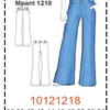 MOLDE PANTALONES MUJER - 2