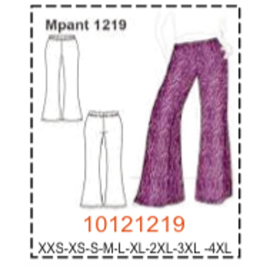 MOLDE PANTALONES MUJER - 2