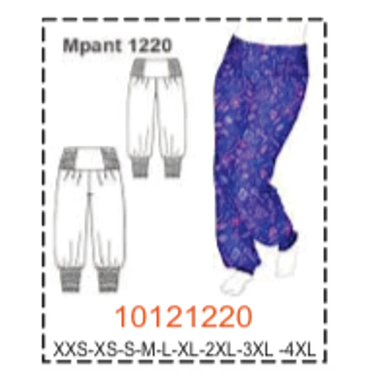 MOLDE PANTALONES MUJER - 2