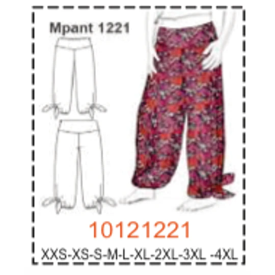 MOLDE PANTALONES MUJER - 2