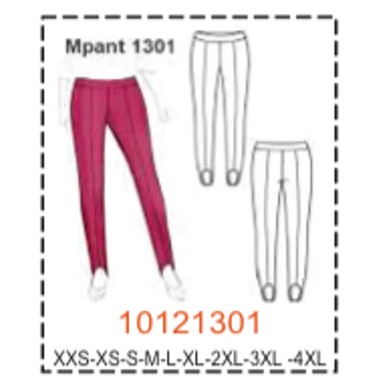 MOLDE PANTALONES MUJER - 3