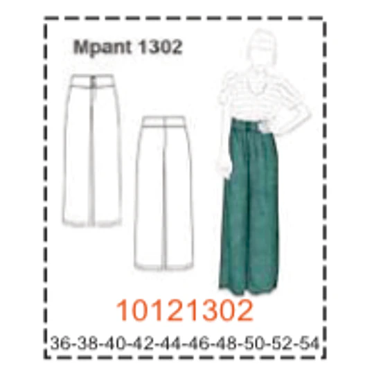 MOLDE PANTALONES MUJER - 3