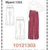 MOLDE PANTALONES MUJER - 3