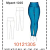 MOLDE PANTALONES MUJER - 3