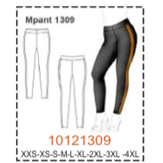 MOLDE PANTALONES MUJER - 3